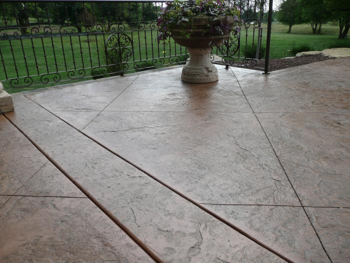 The Difference Between Stamped Concrete and Stained Concrete Huston
